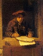 HOOGSTRATEN, Samuel van Self-Portrait zg France oil painting artist